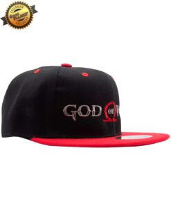 GORRA SNAPBACK GOD OF WAR LOGO HORIZONTAL NEGRA