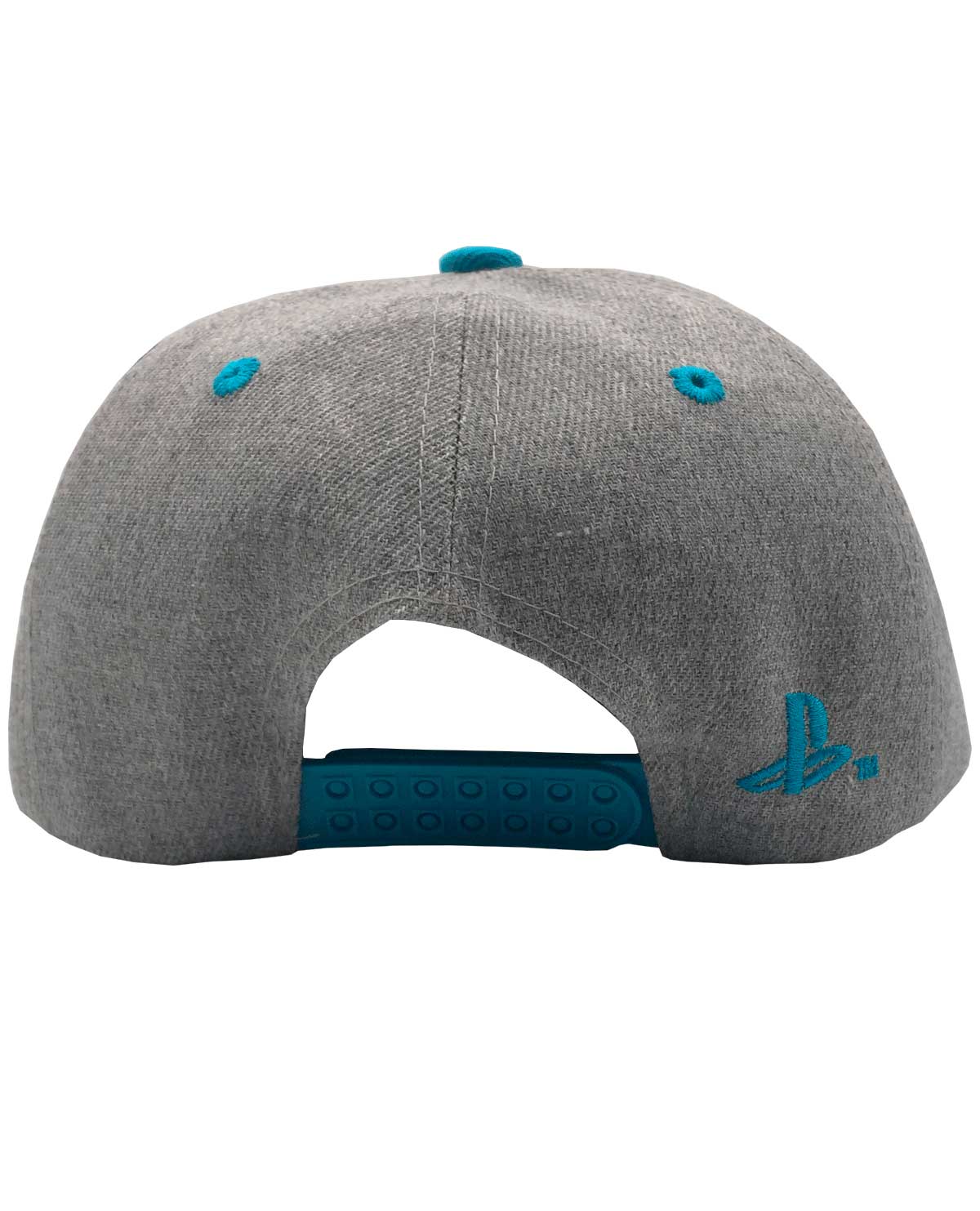 GORRA SNAPBACK PLAYSTATION GRIDLOCK GRIS TURQUESA - Image 2