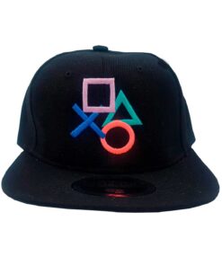 GORRA SNAPBACK PLAYSTATION ICONOS NEGRA - Image 2