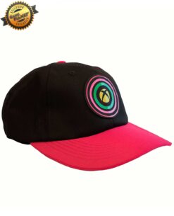 GORRA XBOX GEOMENTAL ROSA CON NEGRO