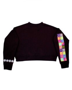 SUDADERA NEGRA PARA MUJER XBOX GEOMENTAL MEDIANA - Image 2