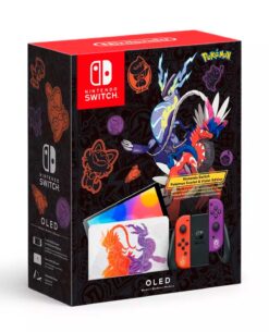 CONSOLA NINTENDO SWITCH OLED POKEMON SCARLET AND VIOLET EDITION