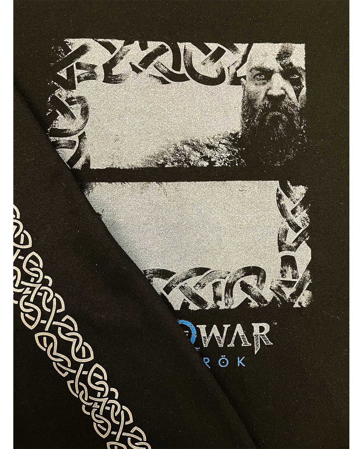 SUDADERA NEGRA GOD OF WAR RAGNAROK KRATOS Y ATREUS GRANDE - Image 3