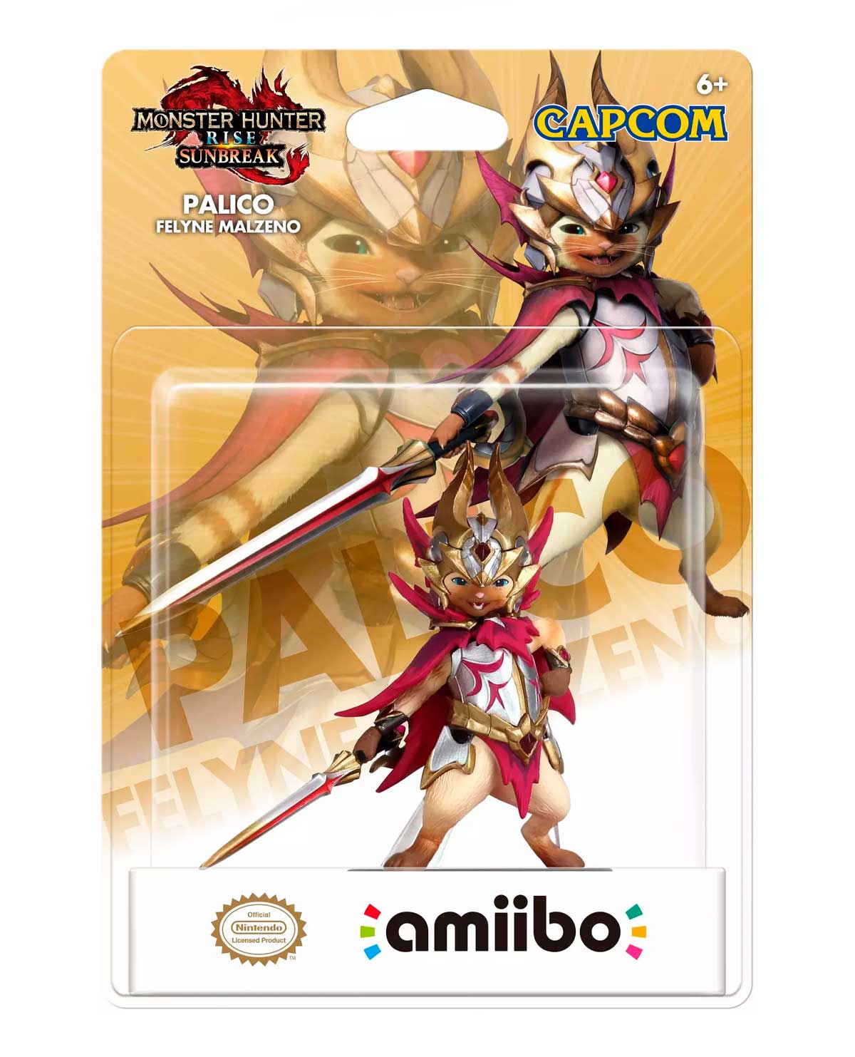 AMIIBO MONSTER HUNTER SUNBREAK PALICO - Image 2