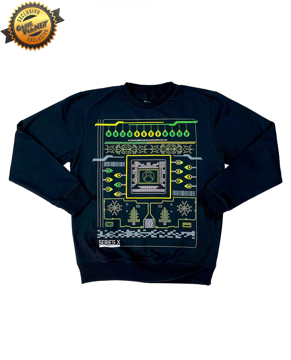 UGLY SWEATSHIRT NEGRO XBOX COMPONENTES EXTRA CHICO