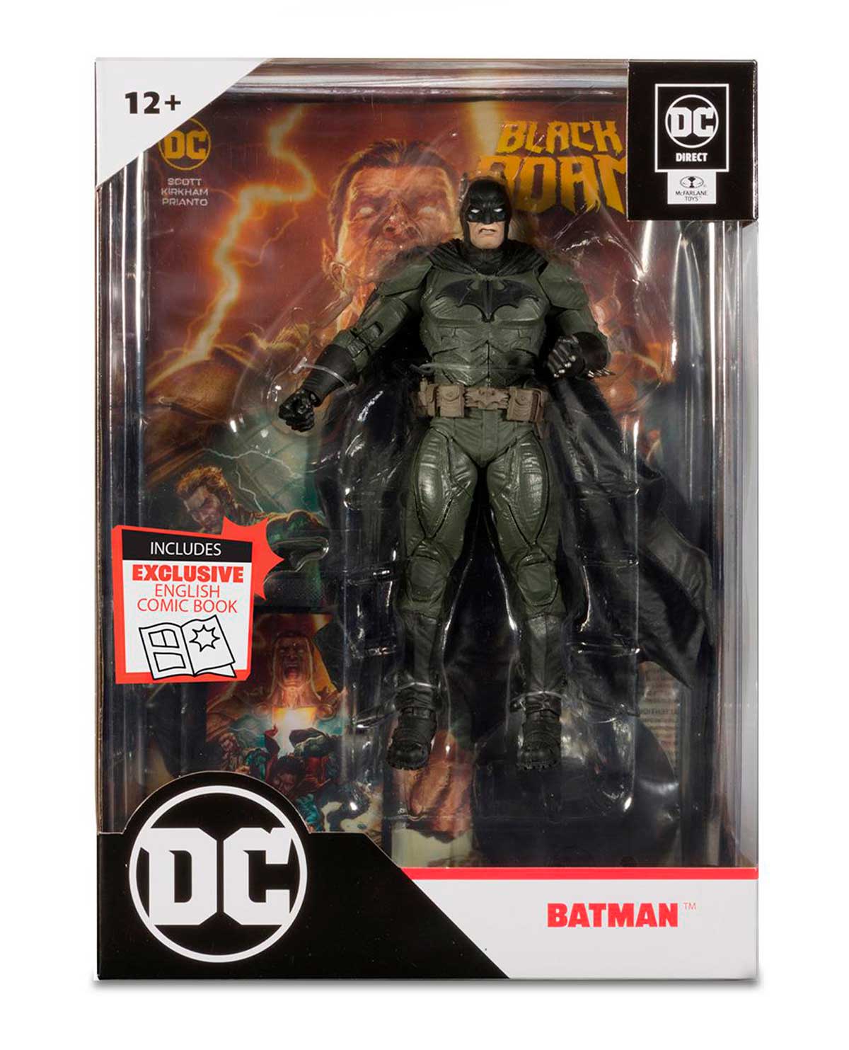 FIGURA DE ACCION MCFARLANE DC BLACK ADAM BATMAN - Image 4