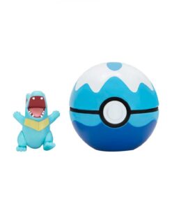 CLIP N GO POKEMON TOTODILE AND DIVE BALL