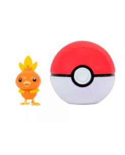 CLIP N GO POKEMON TORCHIC POKEBALL