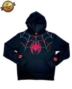 SUDADERA NEGRA MILES MORALES CHICA