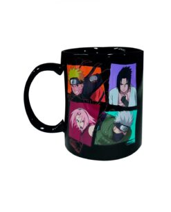 TAZA DE CERAMICA EXCLUSIVA NARUTO SHIPPUDEN EQUIPO 7
