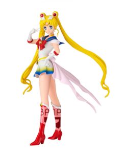 FIGURA DE ACCION BANPRESTO SAILOR MOON ETERNAL THE MOVIE GLITTER AND GLAMOROURS SUPER SAILOR MOON II