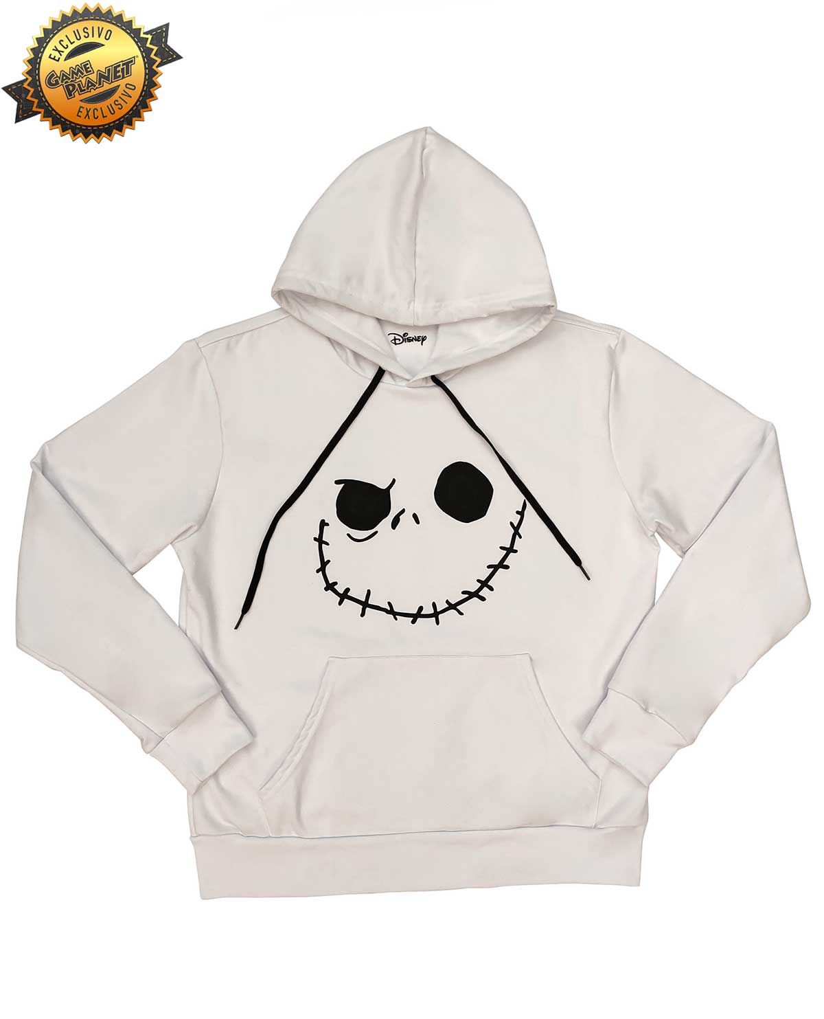 SUDADERA BLANCA JACK SKELLINGTON MEDIANA