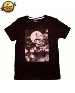 PLAYERA NEGRA JACK SKELLINGTON GRANDE