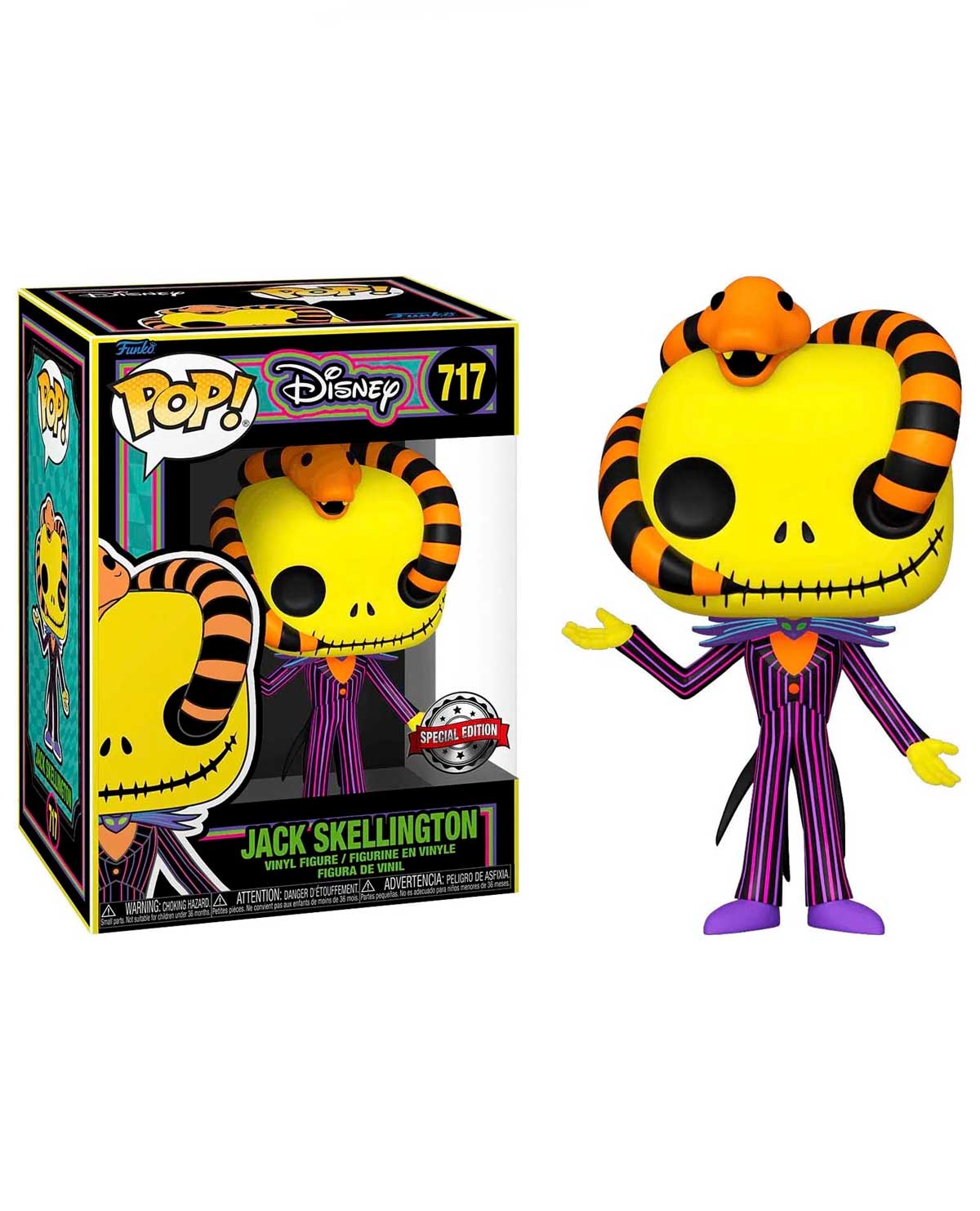 FIGURA POP THE NIGHTMARE BEFORE CHRISTMAS JACK SKELLINGTON - Image 3