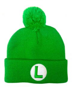 SUPER LUIGI LOGO BEANIE