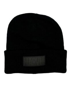 GORRO LOGO MARVEL NEGRO