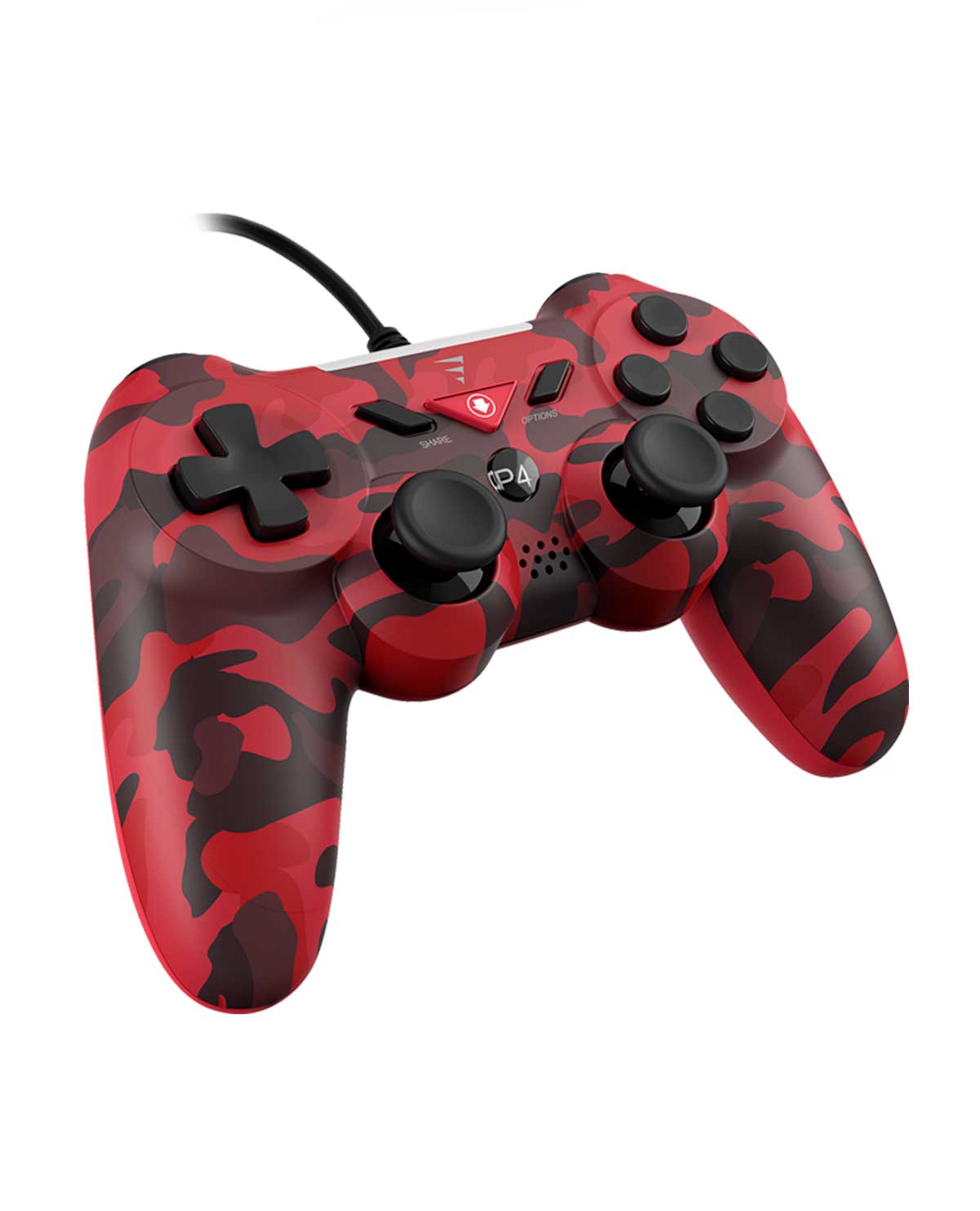 CONTROL ALAMBRICO PLAYSTATION 4 VOLTEDGE CX40 RED CAMO - Image 2