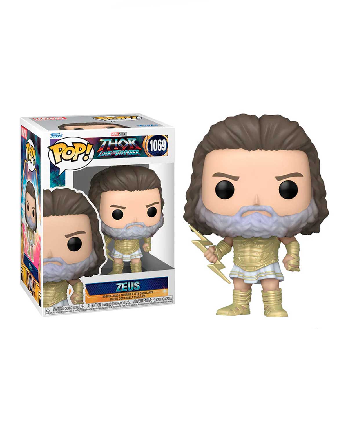 FIGURA POP THOR LOVE AND THUNDER ZEUS - Image 3