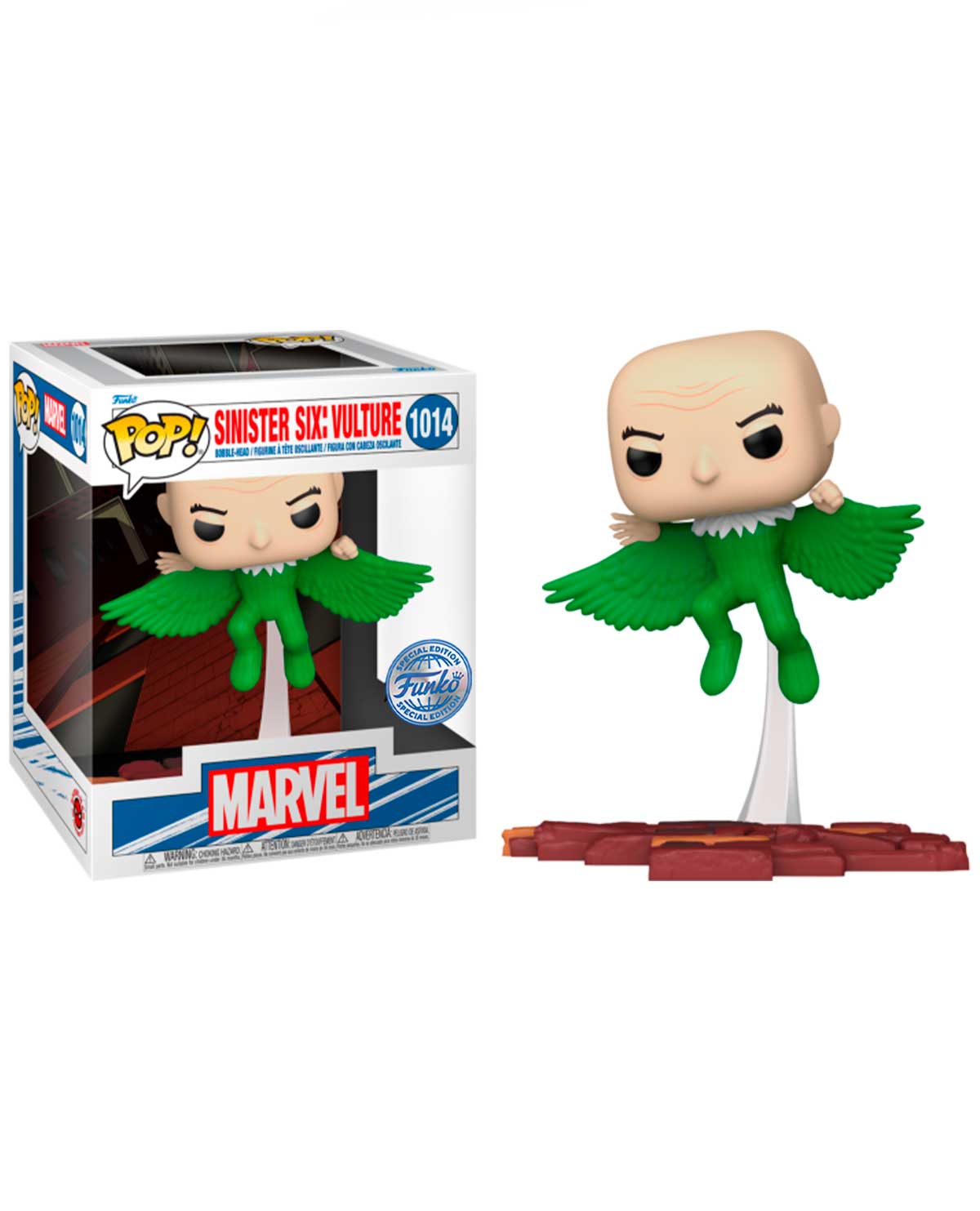 FIGURA POP MARVEL DELUXE SINISTER SIX VULTURE - Image 2