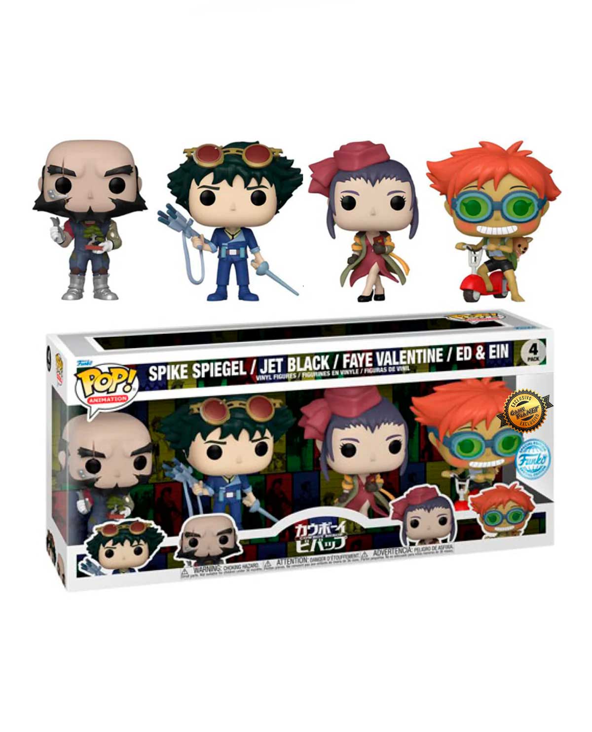 FIGURA POP COWBOY BEBOP PAQUETE DE 4 - Image 2