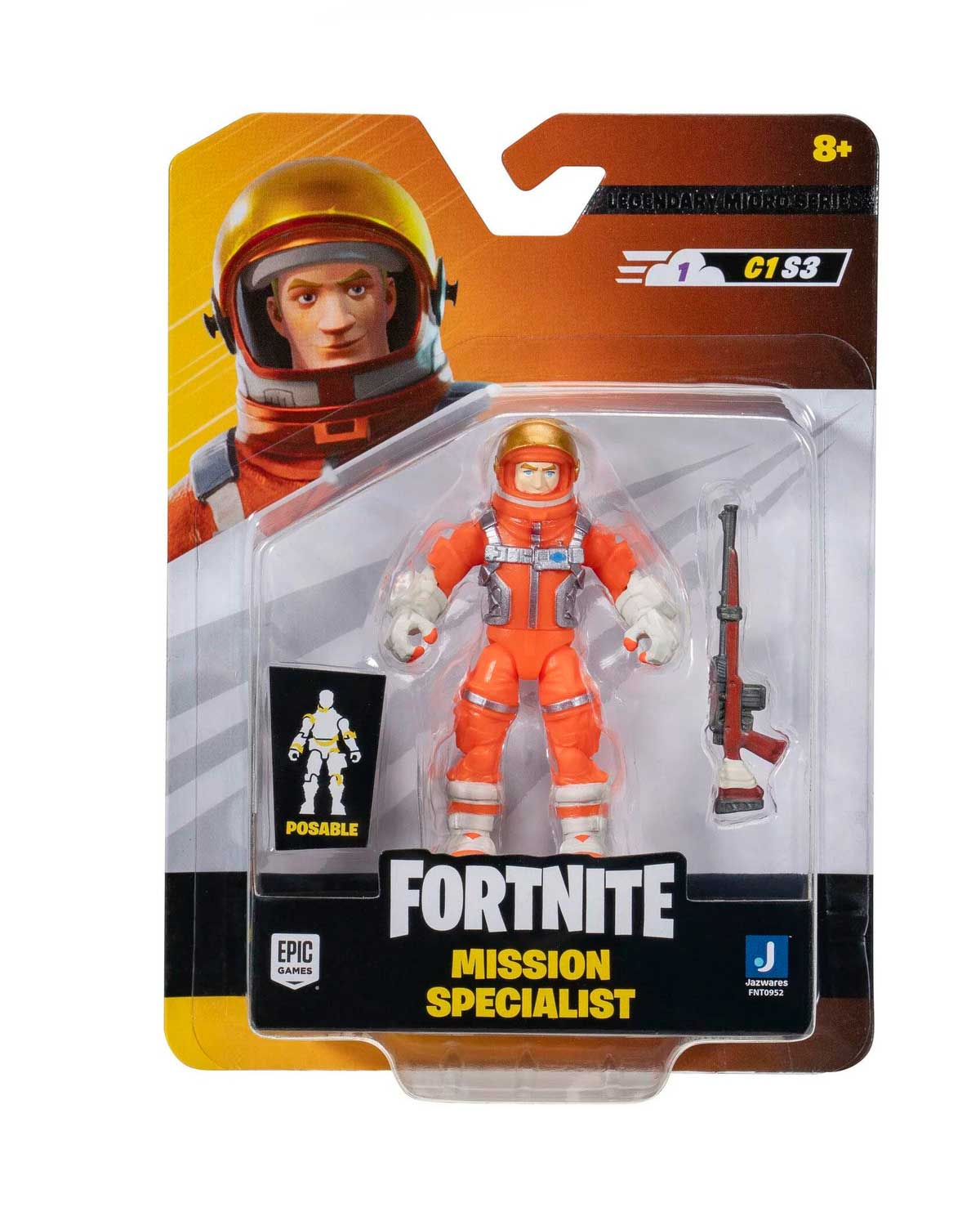 FIGURA DE ACCION MINI FORNITE MISSION SPECIALIST 6 CM - Image 4