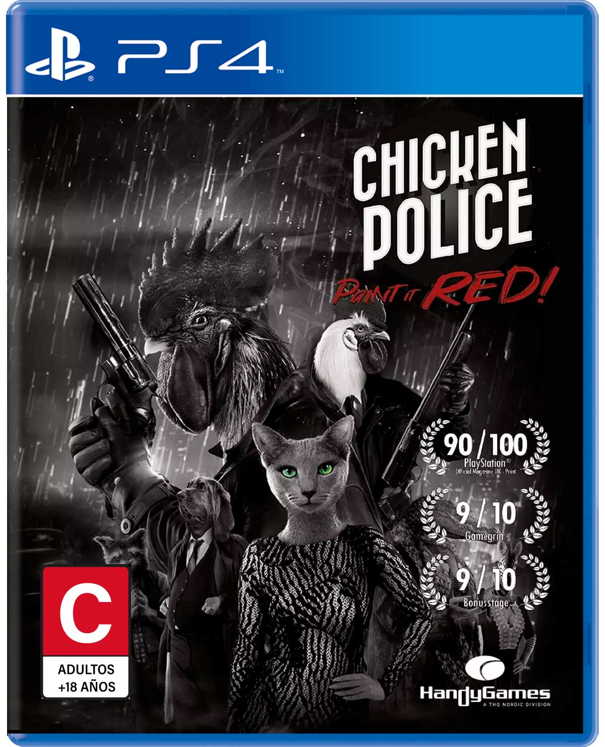 CHICKEN POLICE PAINT IT RED