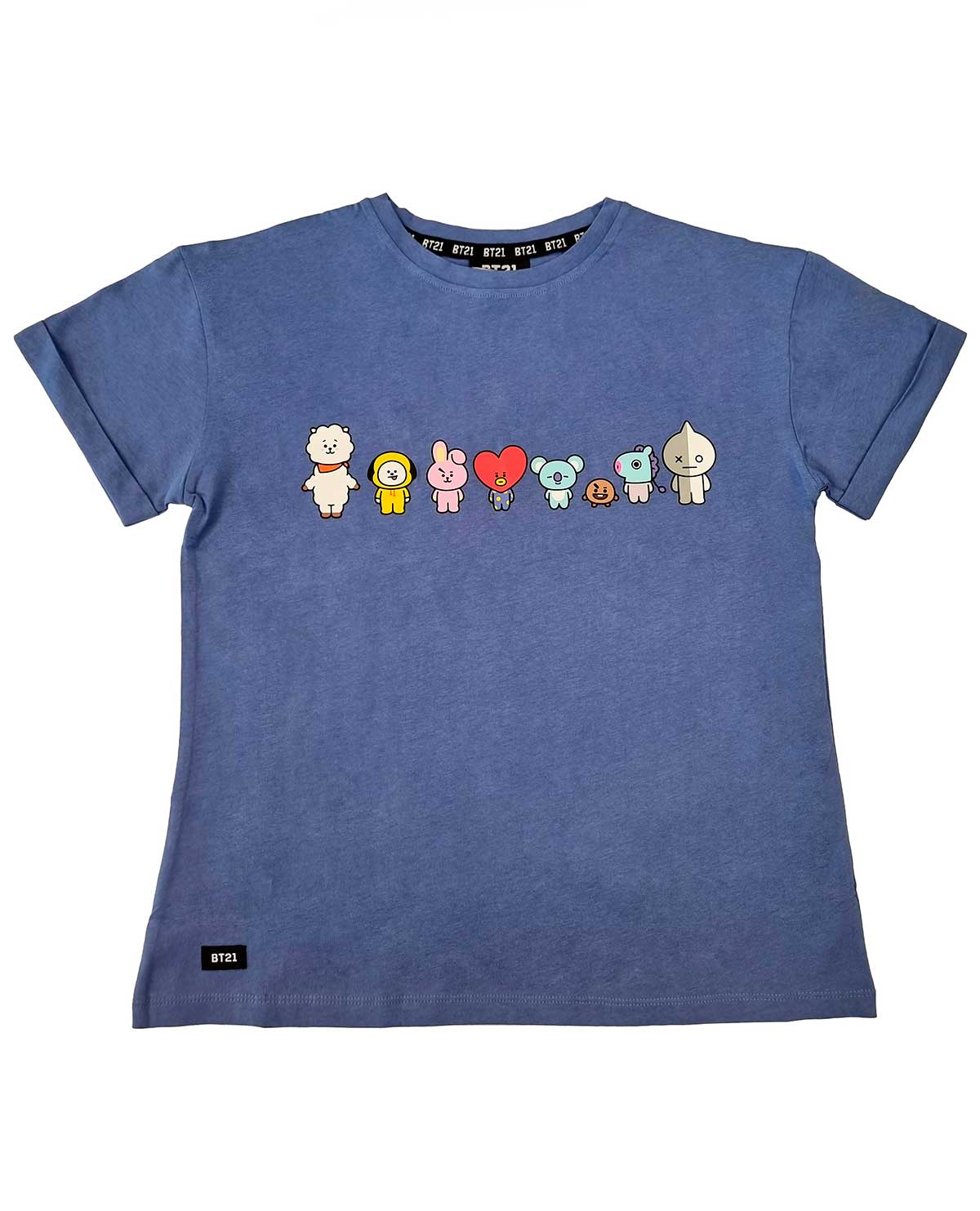 PLAYERA AZUL BTS DREAM TEAM UNITALLA