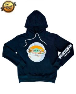 SUDADERA NEGRA THE CHILD MEDIANA