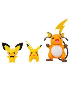 FIGURA POKEMON  PIKACHU MULTIPACK EVOLUTION