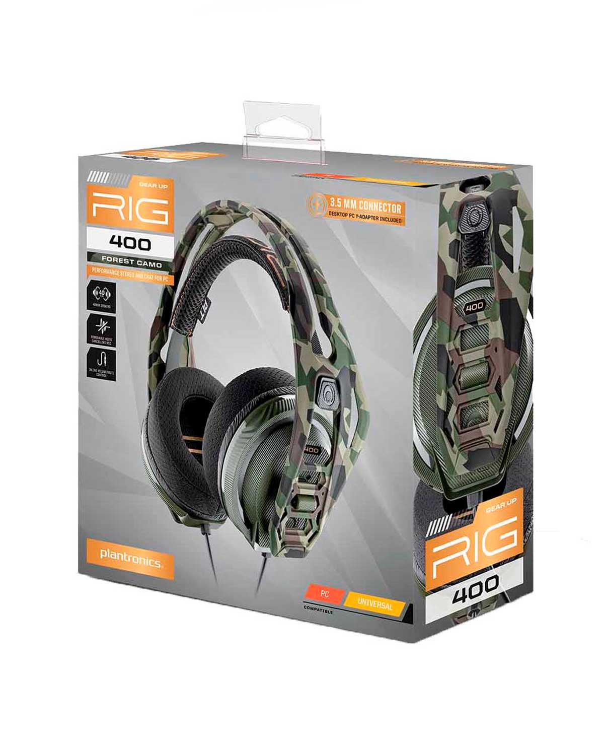 HEADSET ALAMBRICO PLANTRONICS RIG 100 HX FOREST - Image 4