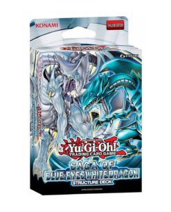 YU GI OH TRADING CARD GAME STRUCTURE DECK BLUE EYES WHITE DRAGON SAGA