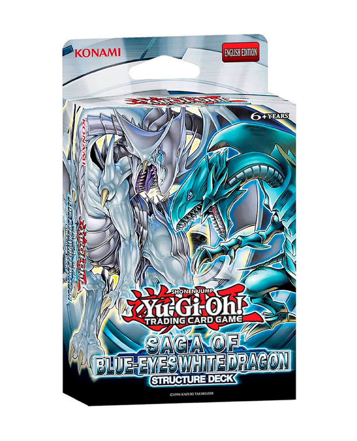 YU GI OH TRADING CARD GAME STRUCTURE DECK BLUE EYES WHITE DRAGON SAGA