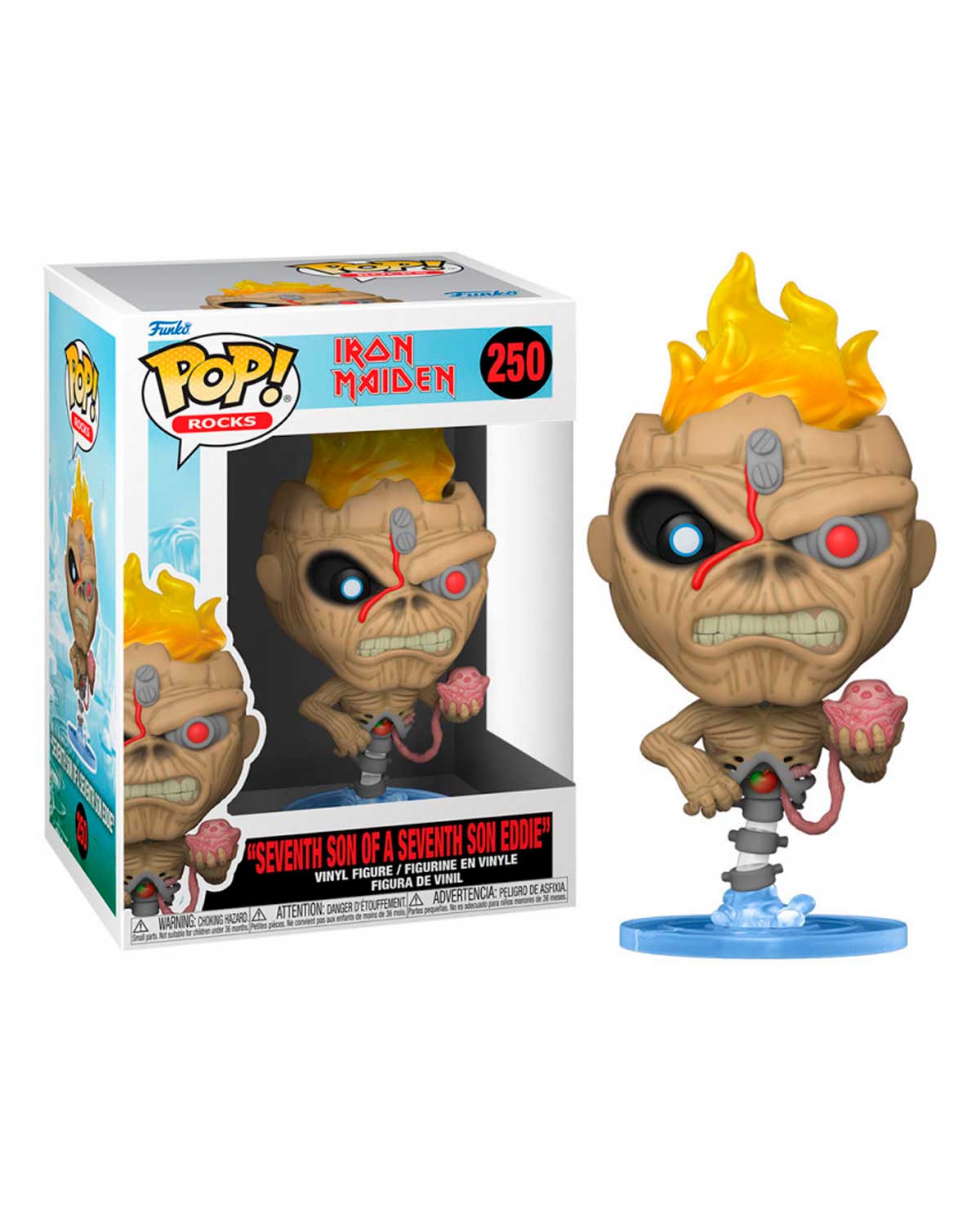 FIGURA POP ROCK IRON MAIDEN EDDIE SEVENTH - Image 3