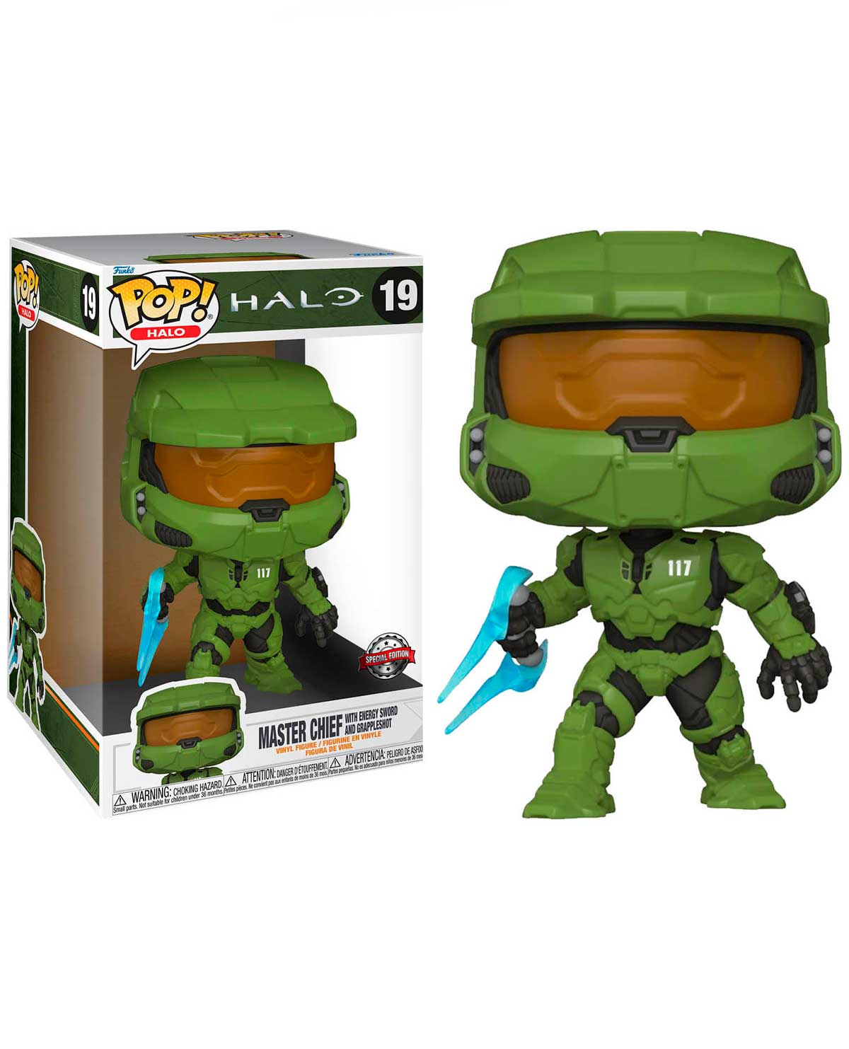 FIGURA POP HALO INFINITE MASTER CHIEF WITH SWORD - Image 3