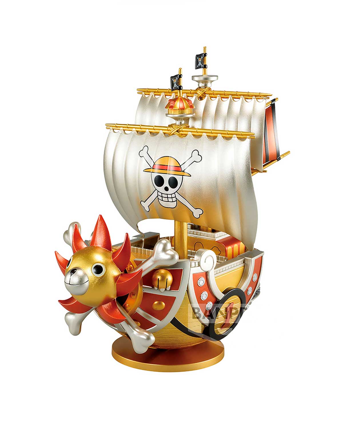 FIGURA DE ACCION BANPRESTO ONE PIECE MEGA WORLD COLLECTABLE FIGURE SPECIAL GOLD COLOR - Image 2