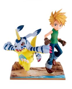 FIGURA DE ACCION BANPRESTO DIGIMON ADVENTURE YAMATO & GABUM