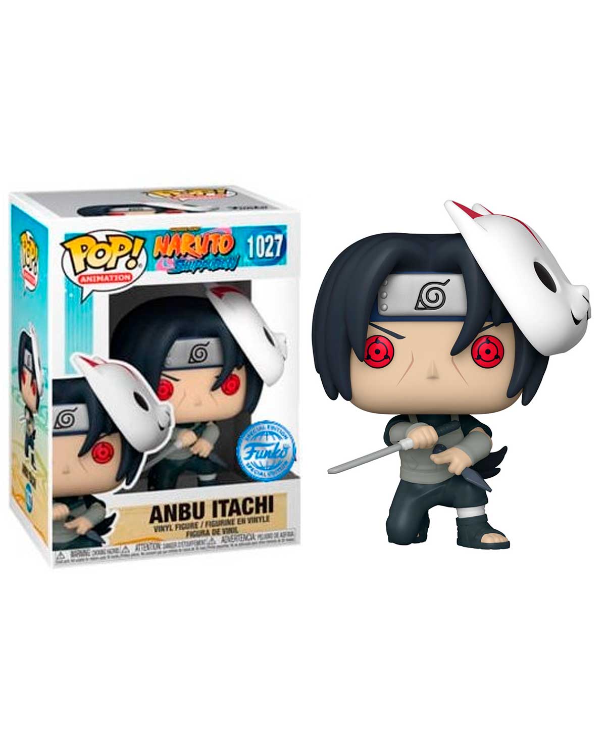 FIGURA POP NARUTO SHIPPUDEN ANBU ITACHI - Image 3