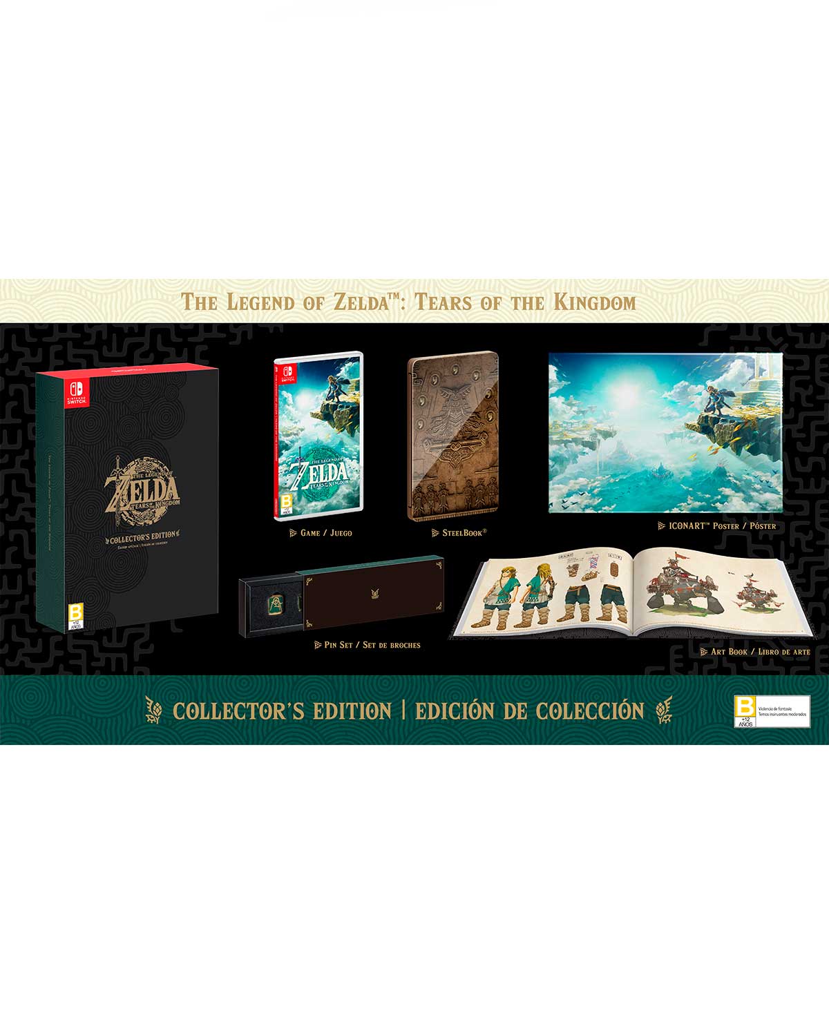 THE LEGEND OF ZELDA TEARS OF THE KINGDOM COLLECTORS EDITION - Image 2