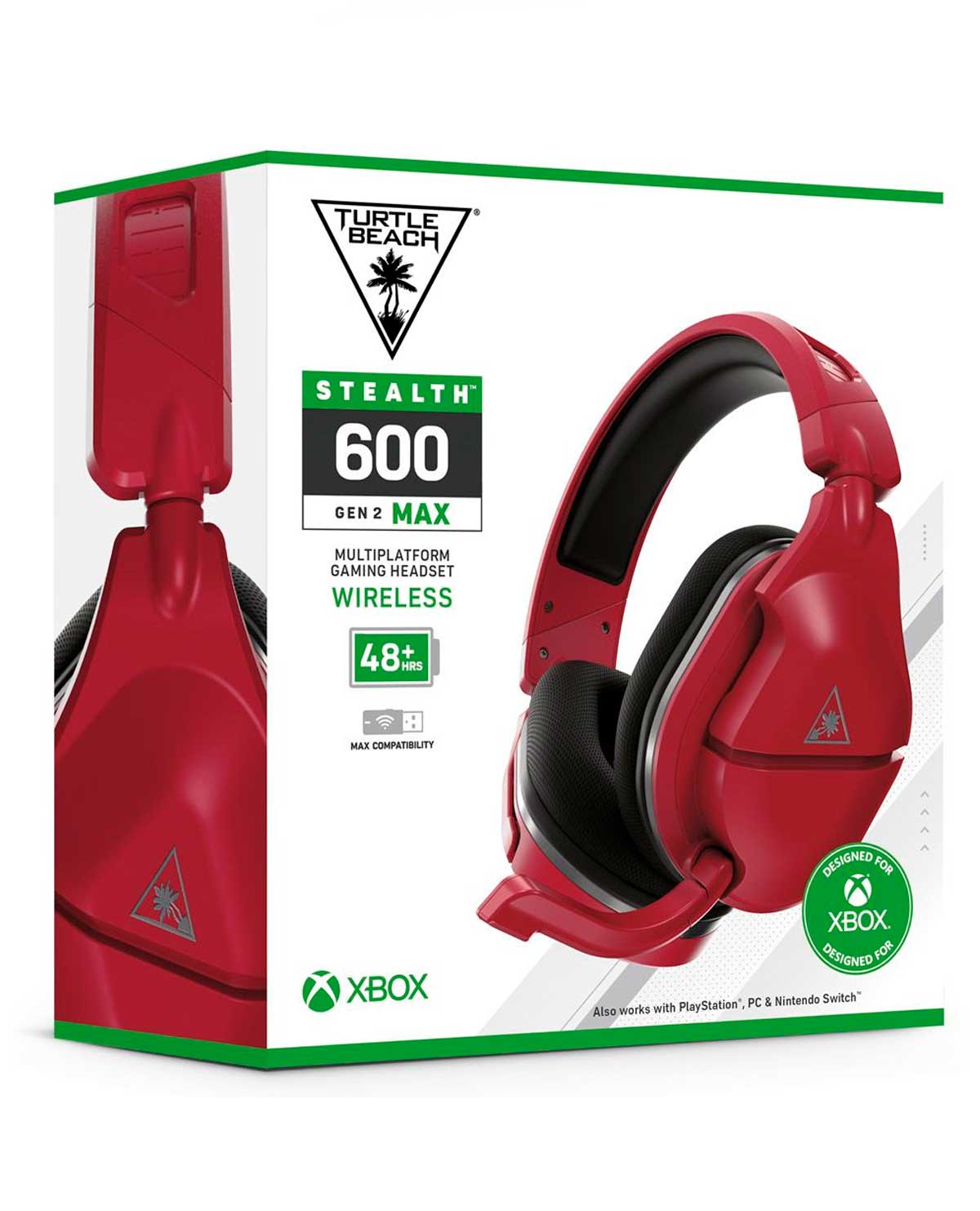 HEADSET XBOX TURTLE BEACH EARFORCE STEALTH 600 GEN 2 MAX MIDNIGHT RED - Image 4