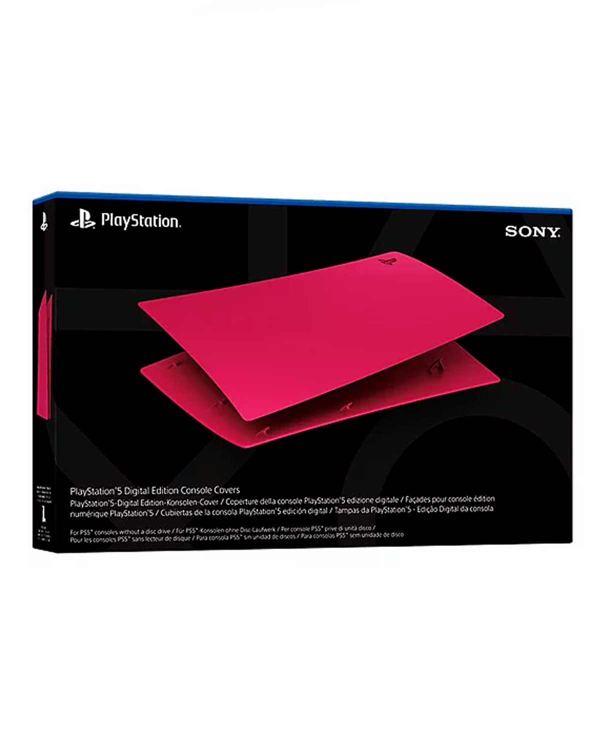 CUBIERTA PROTECTORA PLAYSTATION 5 DIGITAL COSMIC RED