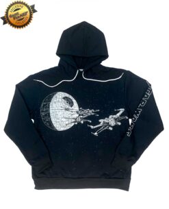 SUDADERA NEGRA STAR WARS EXTRA CHICA