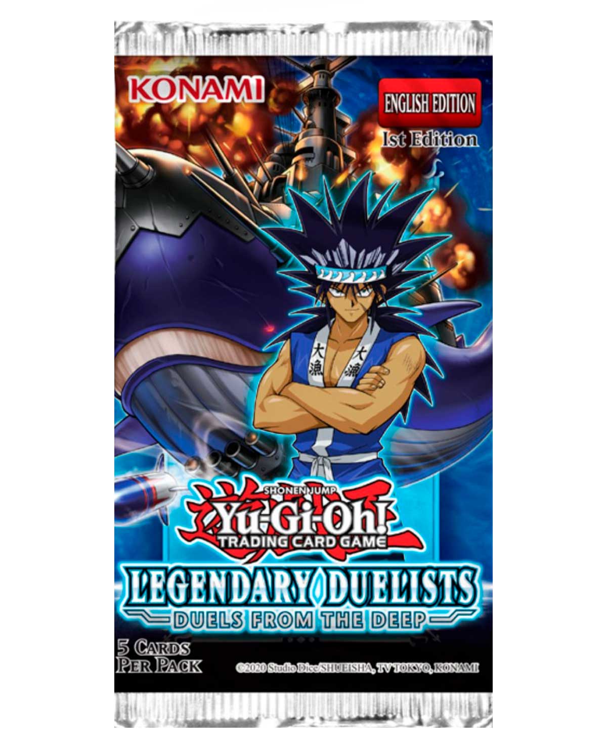 YU GI OH LEGENDARY DUELISTS DELS FROM THE DEEP INGLES