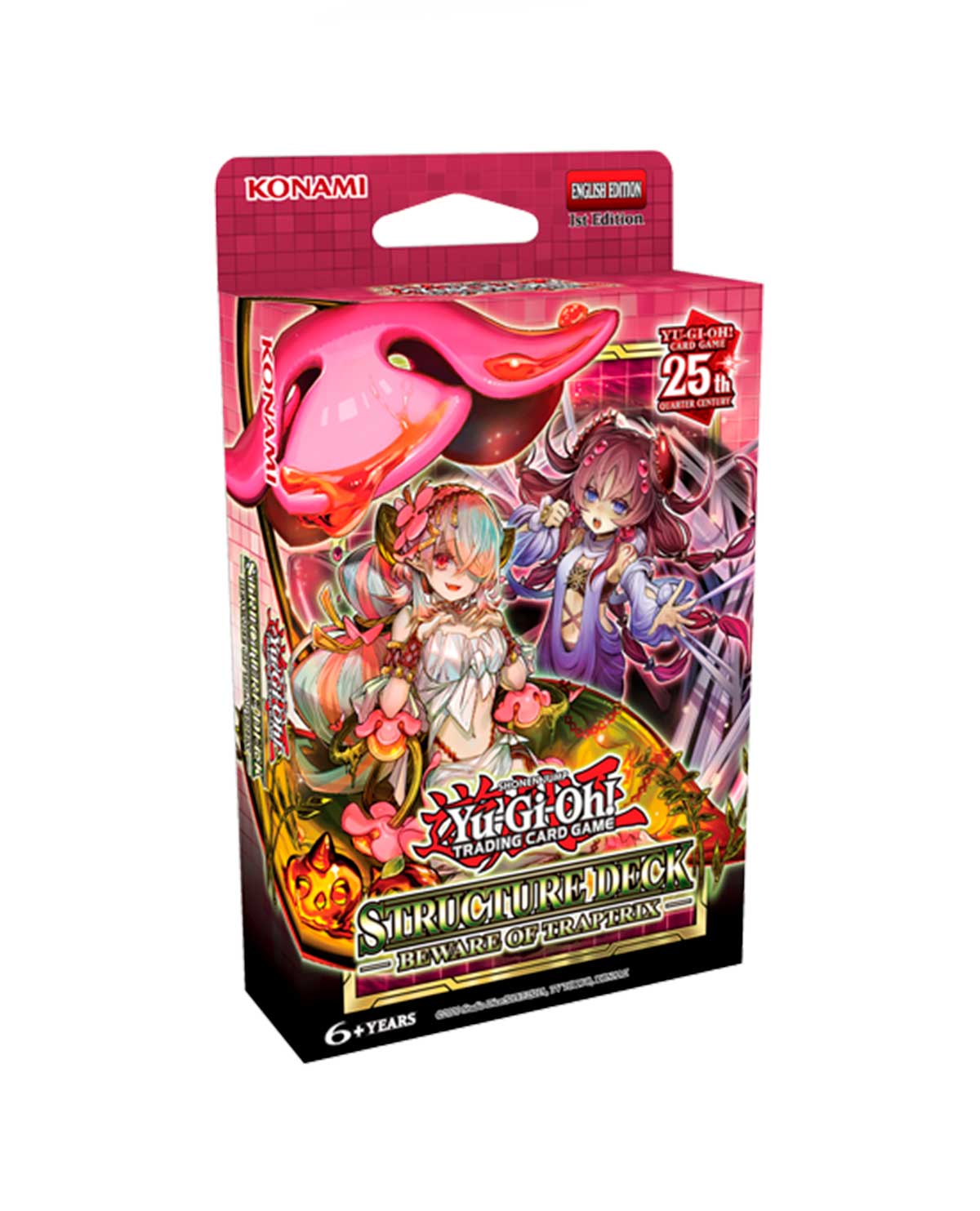 YU GI OH TRADING CARD GAME STRUCTURE BEWARE OF TRAPTRIX