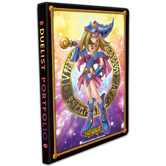 YU GI OH TRADING CARD GAME DARK MAGICIAN GIRL PORTAFOLIO
