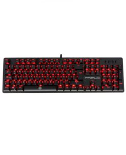 TECLADO ALAMBRICO PRIMUS BALLISTA 100T RED SWITCH