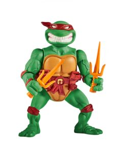FIGURA DE ACCION BANDAI TMNT STORAGE SHELL RAPHAEL