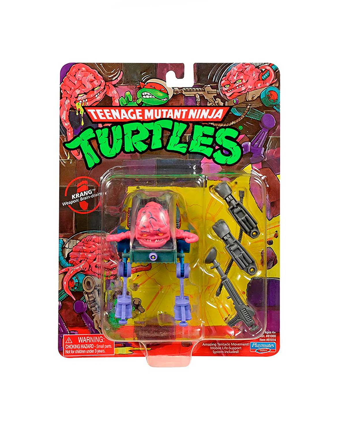 FIGURA DE ACCION BANDAI TMNT SECONDARY MUTANT KRAANG - Image 3