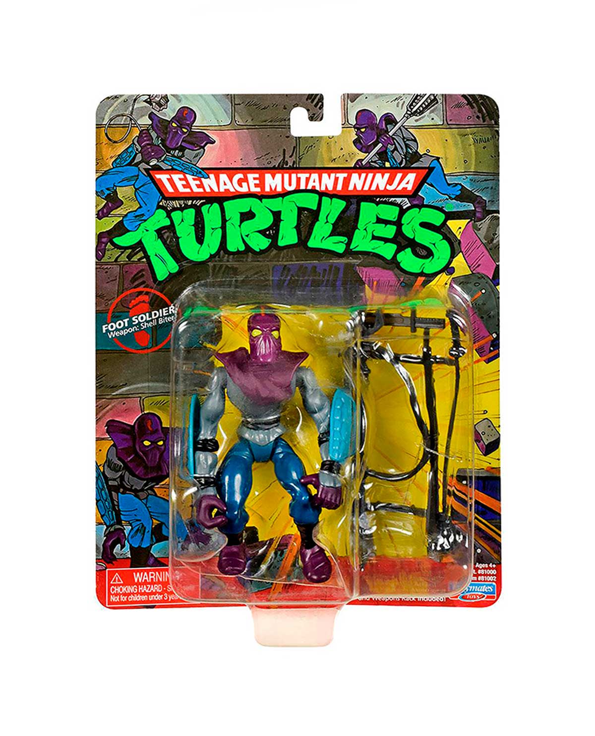 FIGURA DE ACCION BANDAI TMNT SECONDARY MUTANT FOOT SOLDIER - Image 3