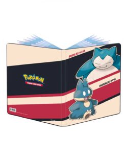 PORTAFOLIO POKEMON TRADING CARD GAME ULTRA PRO SNORLAX AND MUNCHLAX 4 POCKET