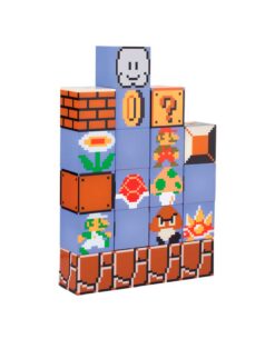 LAMPARA SUPER MARIO BROS CONSTRUYE UN NIVEL